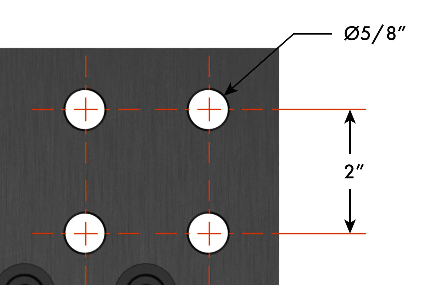 Reversible Table Plates for Alpha 5/8 Tables